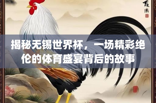 揭秘无锡世界杯，一场精彩绝伦的体育盛宴背后的故事