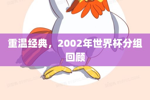 重温经典，2002年世界杯分组回顾