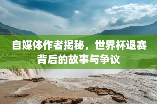 自媒体作者揭秘，世界杯退赛背后的故事与争议洛阳市法福文化传播有限公司
