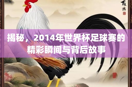 揭秘，2014年世界杯足球赛的精彩瞬间与背后洛阳市法福文化传播有限公司故事