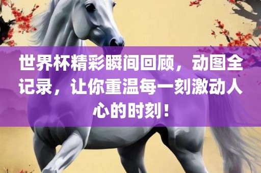 世界杯精彩瞬间回顾，动图全记录，让你重温每一刻激动人心的时刻！