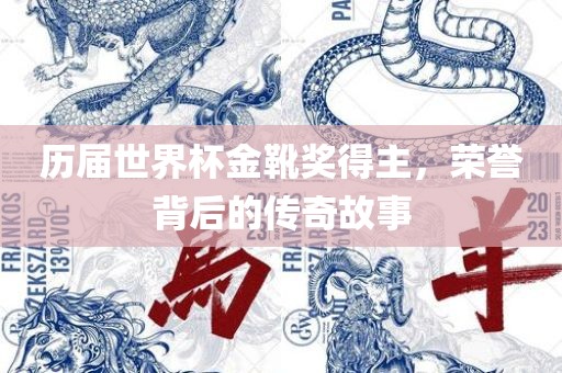 历届世界杯金靴奖得主，荣誉背后的传奇故事洛阳市法福文化传播有限公司