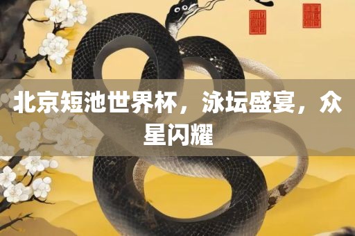 北京短池世界杯，泳坛盛宴，众星闪耀洛阳市法福文化传播有限公司