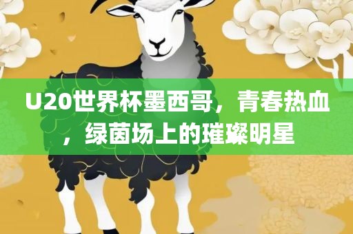 U20世界杯墨西哥，青春热血，绿茵场上的璀璨明星洛阳市法福文化传播有限公司