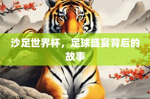 沙足世界杯，足球盛宴背后的故事洛阳市法福文化传播有限公司