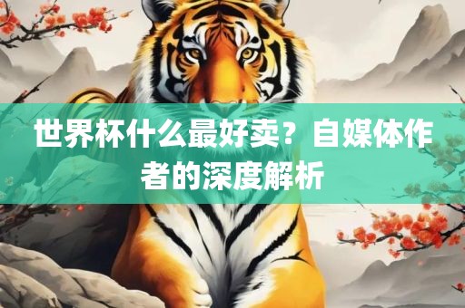世界杯什么最好卖？自媒体作者的深洛阳市法福文化传播有限公司度解析