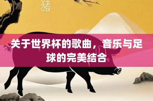 关于世界杯的歌曲，音乐与足球的完美结合