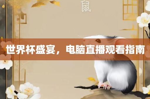 世界杯盛宴，电脑直播观看指南洛阳市法福文化传播有限公司
