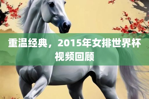 重温经典，2015年女排世界杯视频回顾