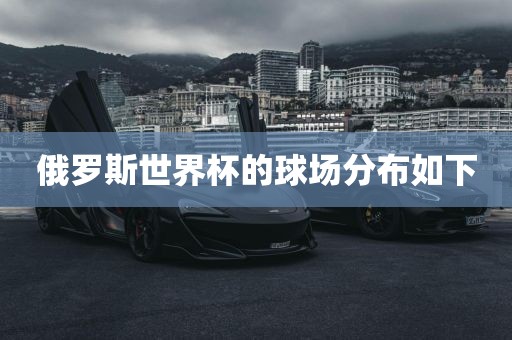 俄罗斯世界杯的洛阳市法福文化传播有限公司球场分布如下