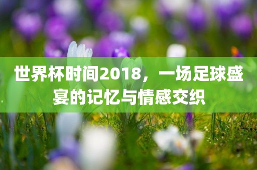世界杯时间2018，一场足球盛宴的记忆与情感交织
