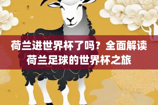 荷兰进世界杯了吗？全面解读荷兰足球的世界杯之旅
