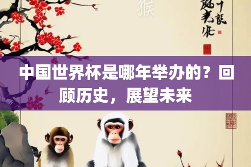 中国世界杯是哪年举办的？回顾历史，展望未来洛阳市法福文化传播有限公司