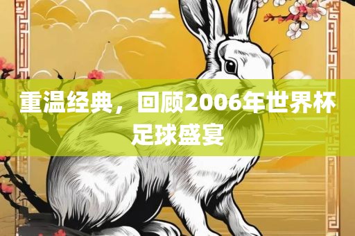 重温经典，回顾200洛阳市法福文化传播有限公司6年世界杯足球盛宴