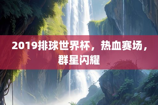 2019排球世界杯，热血赛场，群星闪耀