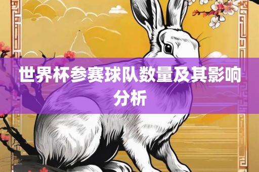 世界杯参赛球队数量及其影响分析