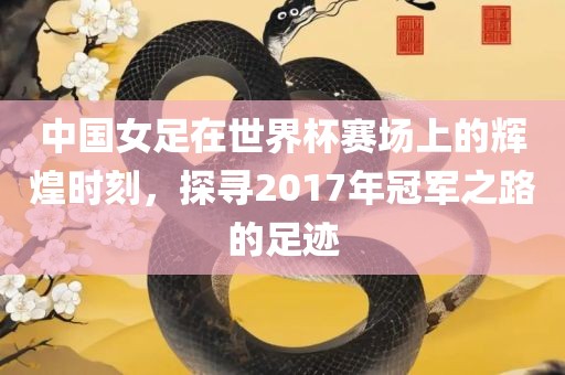 中国女足在世界杯赛场上的辉煌时刻，探寻2017年冠军之路的足迹