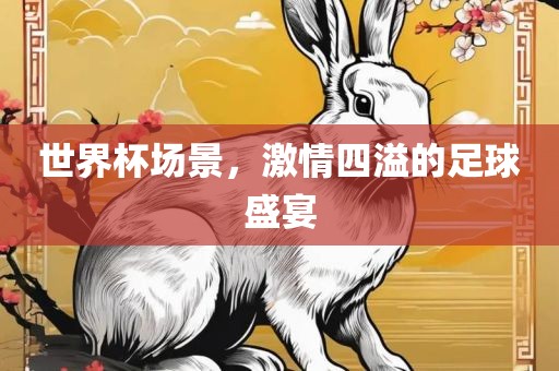 世界杯场景，激情四溢的足球盛宴洛阳市法福文化传播有限公司