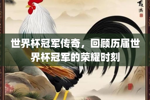 世界杯冠军传奇，回顾历届世界杯冠军的荣耀时刻洛阳市法福文化传播有限公司