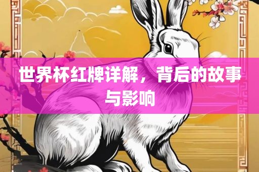 世界杯红牌详解，背后的故事与影响洛阳市法福文化传播有限公司