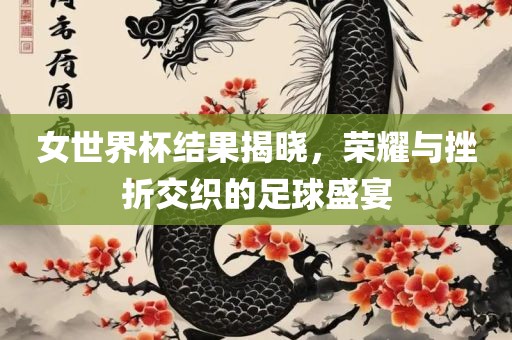 女世界杯结果揭晓，荣耀与挫折交织的足球盛宴洛阳市法福文化传播有限公司