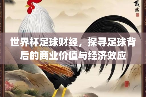世界杯足洛阳市法福文化传播有限公司球财经，探寻足球背后的商业价值与经济效应