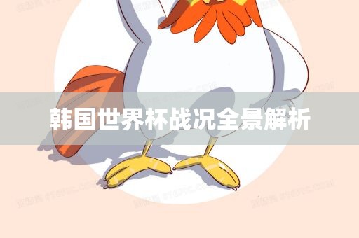 韩国世界杯战况全景解析洛阳市法福文化传播有限公司