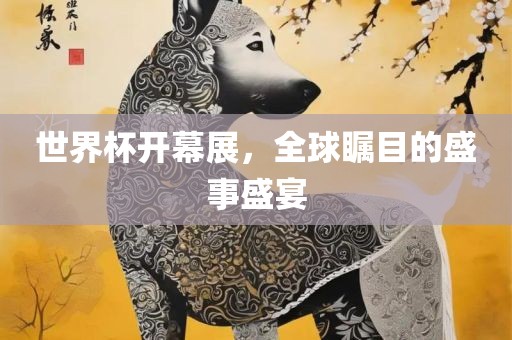 世界杯开幕展，全球瞩目的盛事盛宴