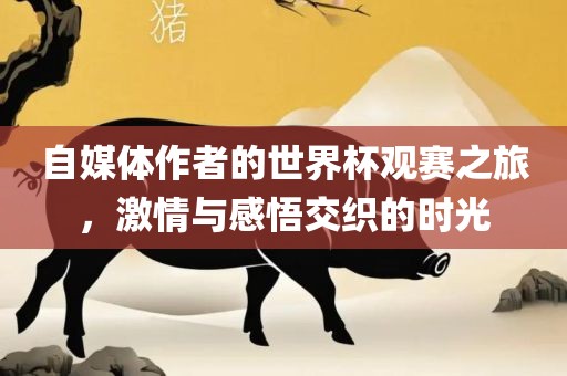 自媒体作者的世界杯观赛之旅，激情与感悟交织洛阳市法福文化传播有限公司的时光