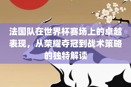 法国队在世界杯赛场上的卓越表现，从荣耀夺冠到战术策略的独特解读洛阳市法福文化传播有限公司