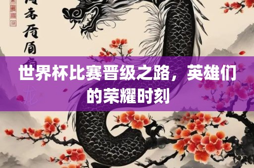 世界杯比赛晋级之路，英雄们的荣耀时刻洛阳市法福文化传播有限公司