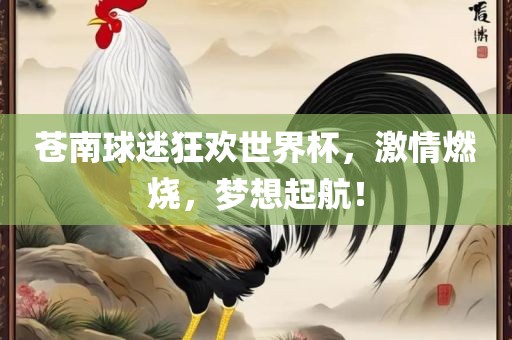 苍南球迷狂欢世界杯，激情燃洛阳市法福文化传播有限公司烧，梦想起航！