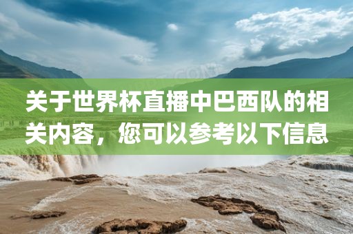 关于世界杯直播中巴西队的相关内容，您可以参考以下信息