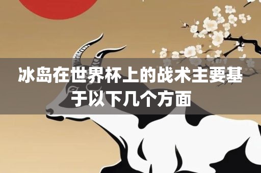 冰岛在世界杯上的战术主要基于以下几个方面洛阳市法福文化传播有限公司