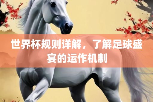 世界杯规则详解，了解足球盛宴的运作机制
