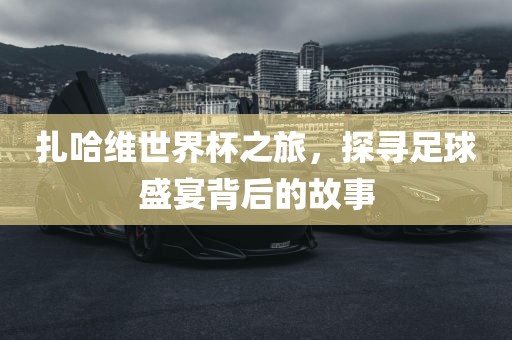 扎哈维世界杯之旅，探寻足球盛宴背后的故事洛阳市法福文化传播有限公司