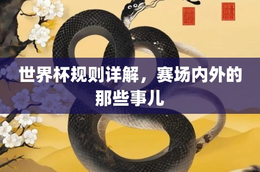 世界杯规则详解，赛场内外的那些事儿